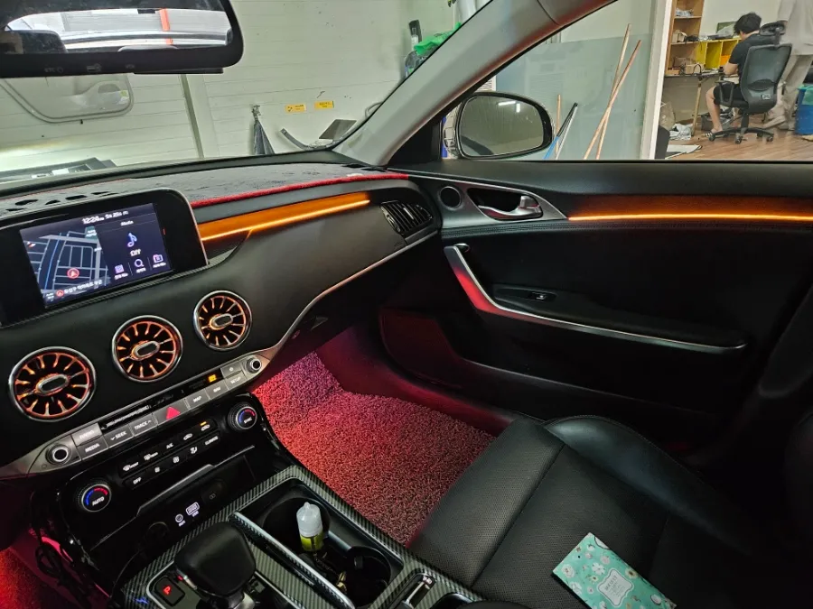 Kia Stinger ambient lighting - Kia Stinger Ambient Lighting Review — Enhanced Interior Mood photo 5