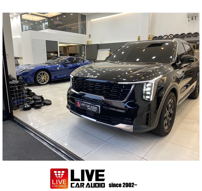 Kia Sorentoのカーオーディオ施工事例 施工写真 1-1