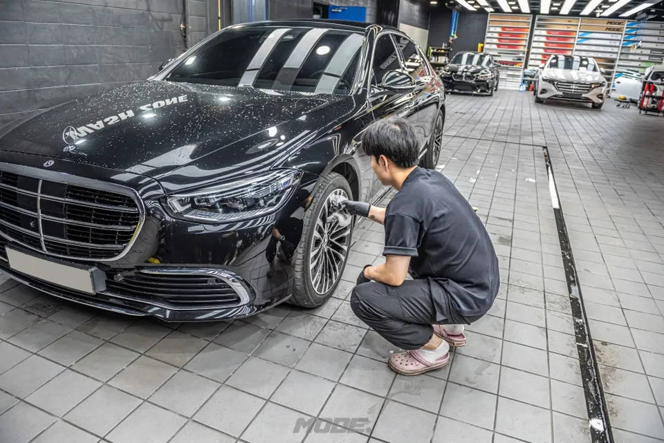 Mercedes-Benz S-Class W222 ceramic coating - Mercedes-Benz S-Class W222 Ceramic Coating Review photo 4