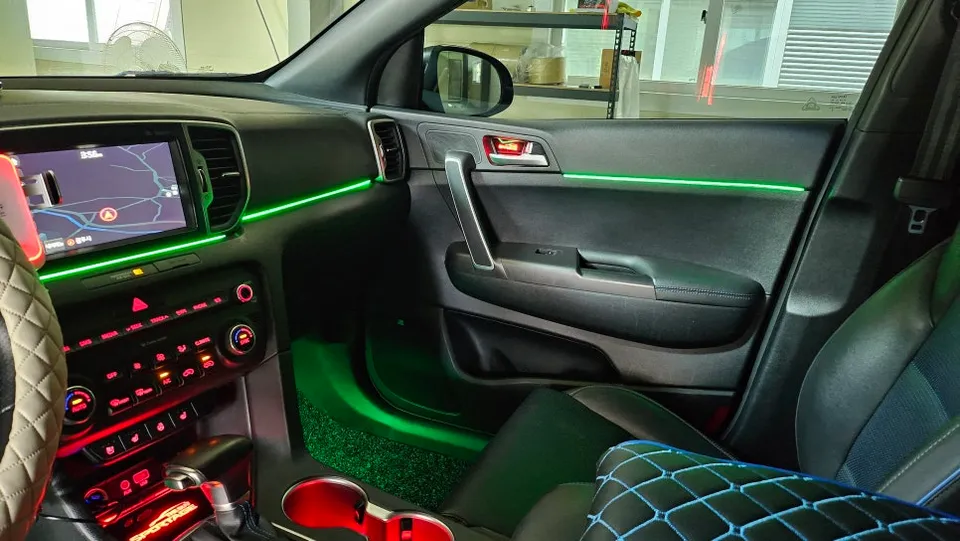 Kia Sportage QL Ambient Lighting Upgrade: Mood Lighting Magic