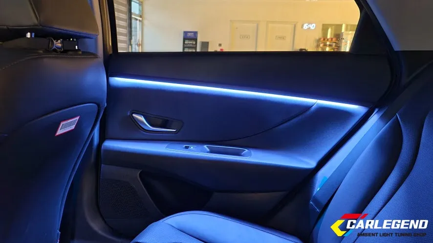 Hyundai Elantra CN7 ambient lighting - Hyundai Elantra CN7 Ambient Lighting Review: Custom Molding photo 7