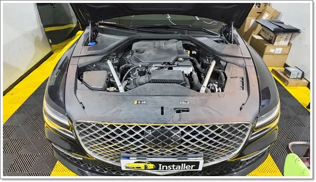 Genesis G80 PPF施工事例｜費用目安と仕上がり 施工写真 2-2