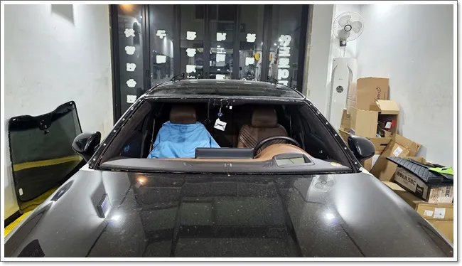 Genesis G80 PPF施工事例｜費用目安と仕上がり 施工写真 3-2