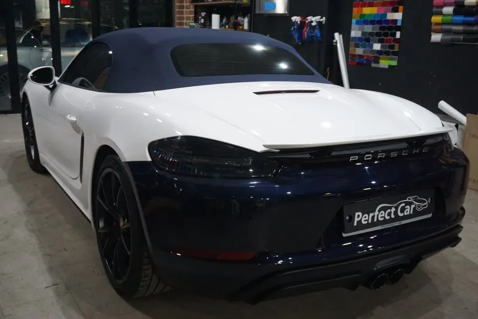 Porsche 718 Boxster vinyl wrap - Porsche 718 Boxster Vinyl Wrap Review: Cost & Results photo 5