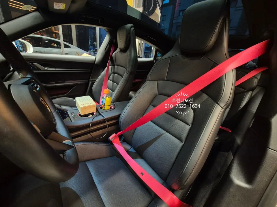Porsche Taycan Interior Customization Installation Review — Cost photo 1