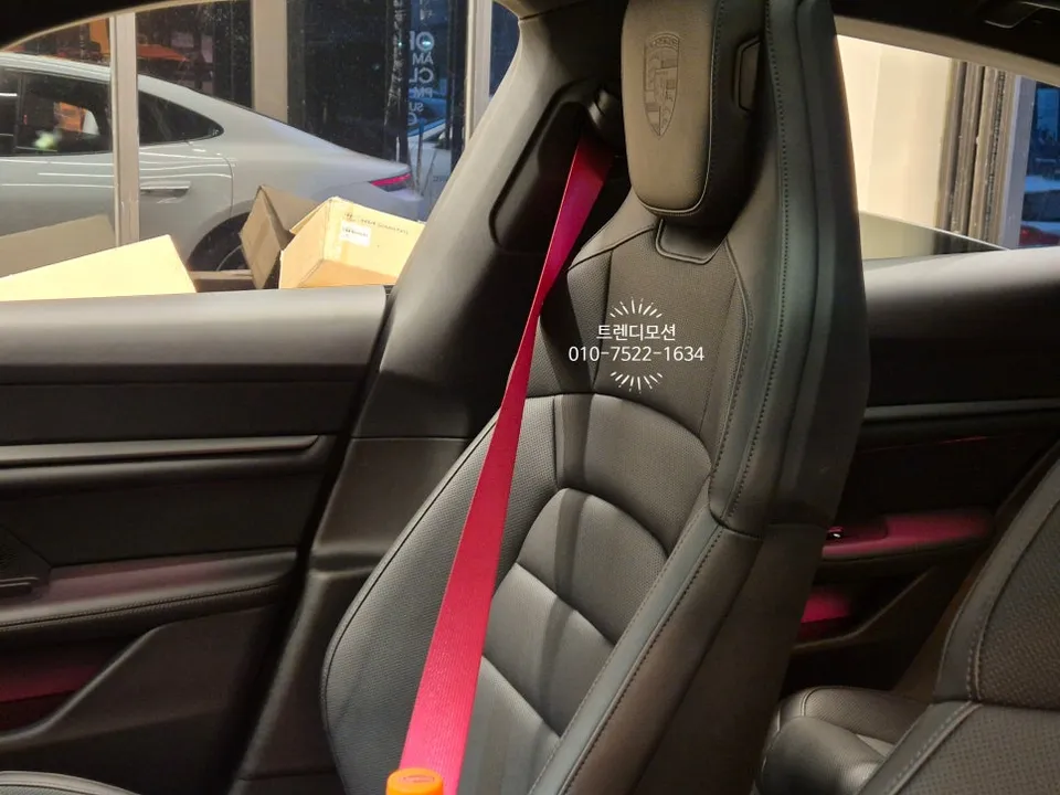 Porsche Taycan interior customization - Porsche Taycan Interior Customization Installation Review — Cost photo 3
