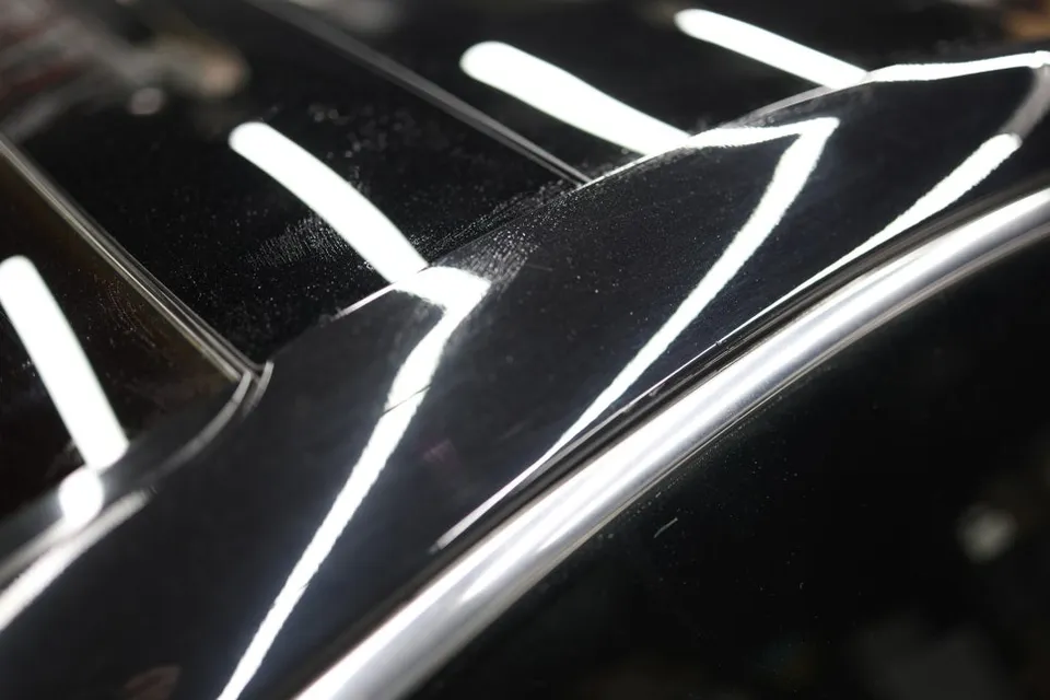 Hyundai Azeraのガラスコーティング事例|韓国での施工例 施工写真 3-1