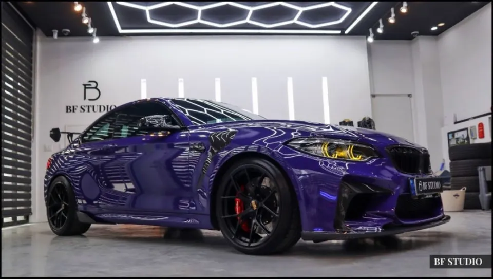 BMW M2 F87 Paint Correction & Glass Coating Review photo 2