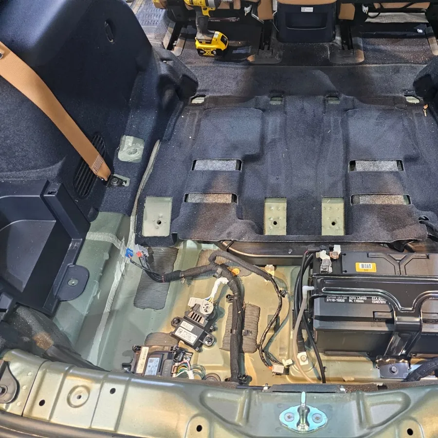 Genesis GV80 paint correction installation result