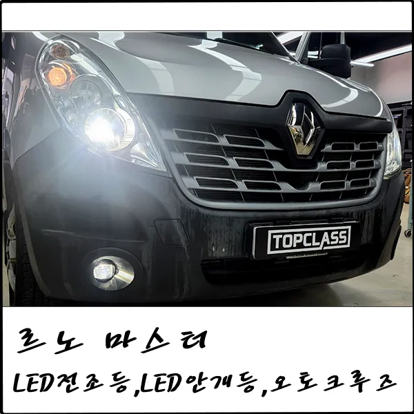 Renault Master LED Lighting Upgrade Review — Enhanced Visibility