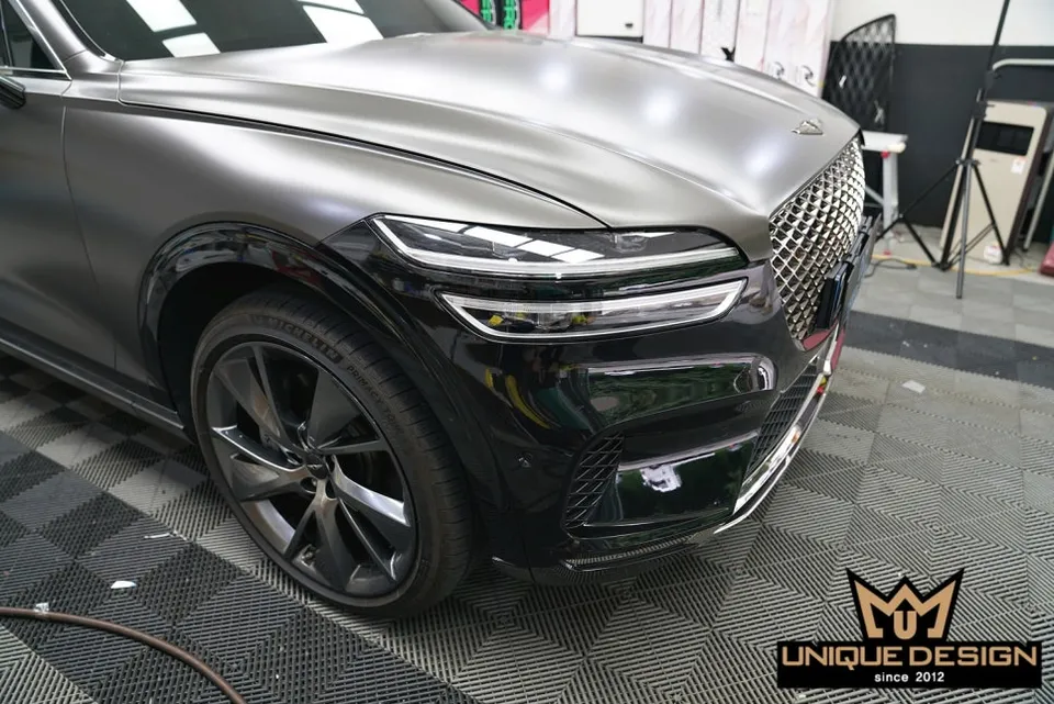 Genesis GV70のカーラッピング事例｜費用目安・仕上がり 施工写真 3-1