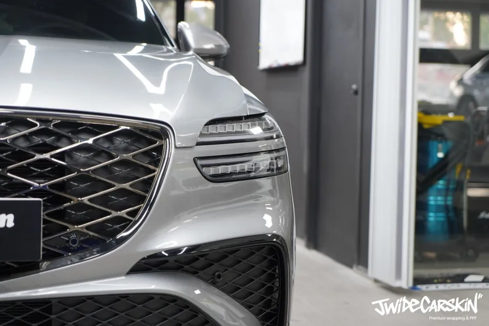 Genesis GV70 PPF施工事例：費用目安と仕上がり 施工写真 4-2