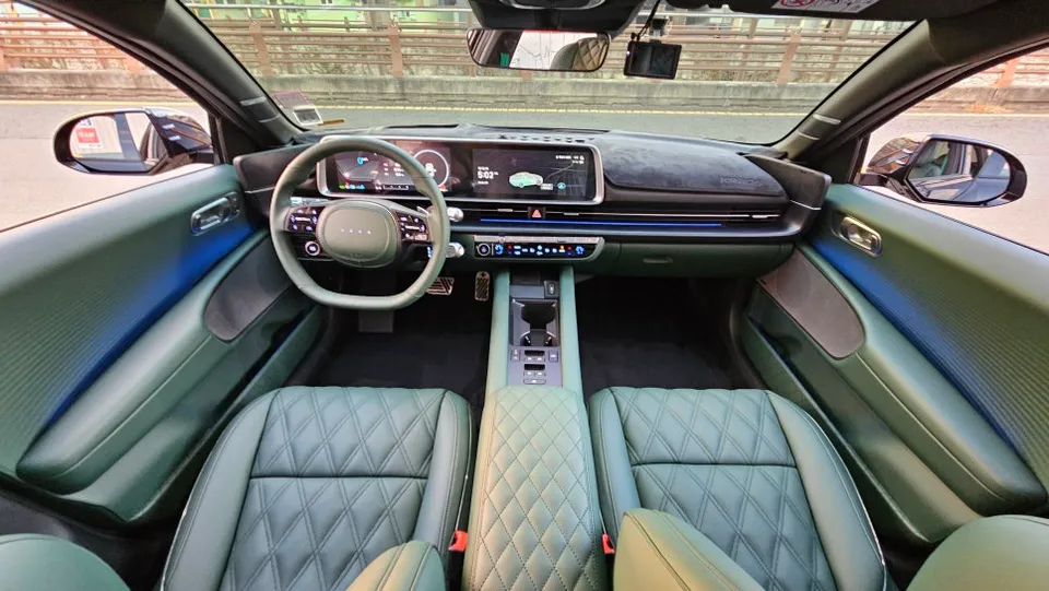Hyundai IONIQ 6 interior customization installation result
