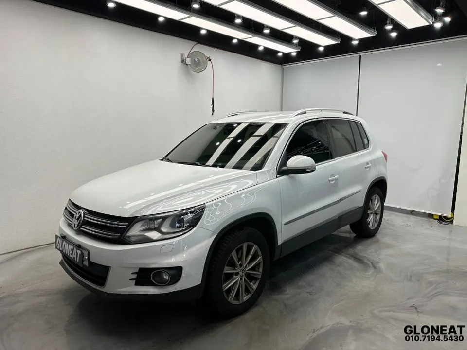 Volkswagen Tiguan dash cam installation result