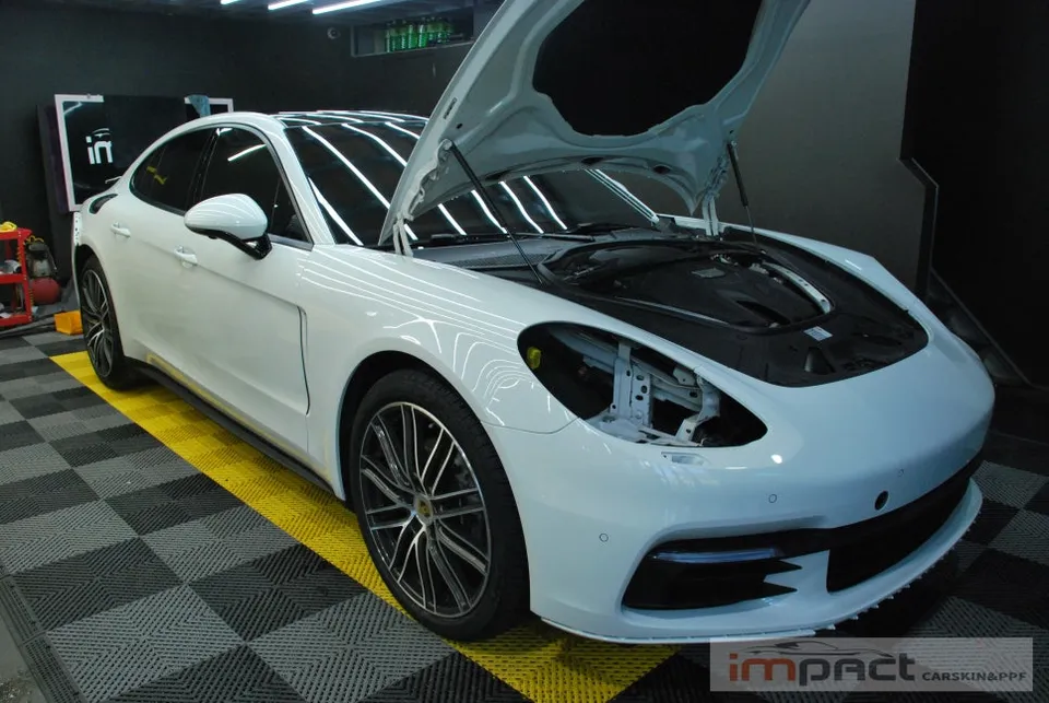Porsche Panamera PPF施工事例｜費用目安・仕上がり 施工写真 2-1