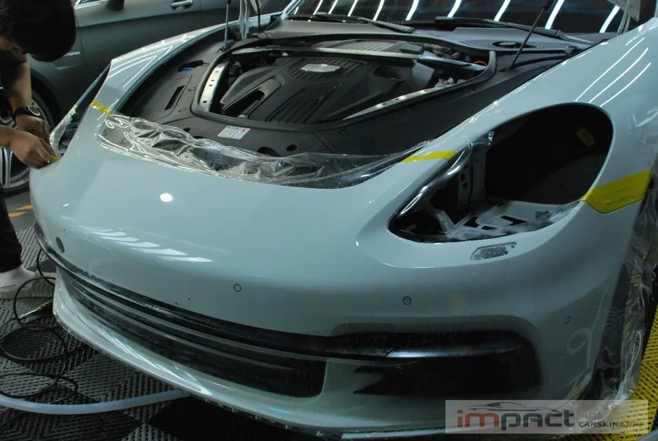 Porsche Panamera PPF施工事例｜費用目安・仕上がり 施工写真 1-3