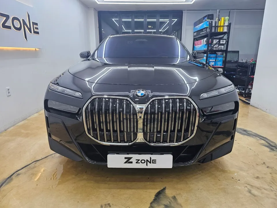 BMW 7 Series G70 PPF施工事例|韓国での実例 施工写真 2-1