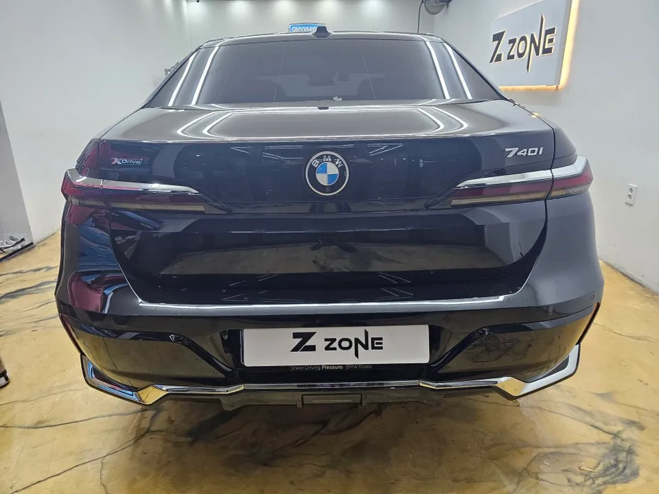 BMW 7 Series G70 PPF施工事例|韓国での実例 施工写真 3-2