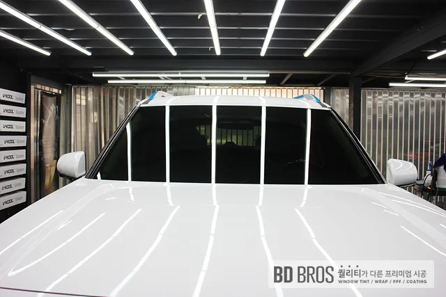 Hyundai Palisadeのカーフィルム施工事例｜費用目安・仕上がり 施工写真 4