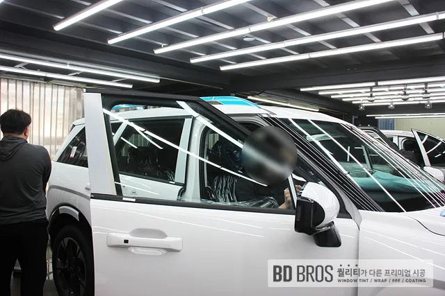 Hyundai Palisadeのカーフィルム施工事例｜費用目安・仕上がり 施工写真 6