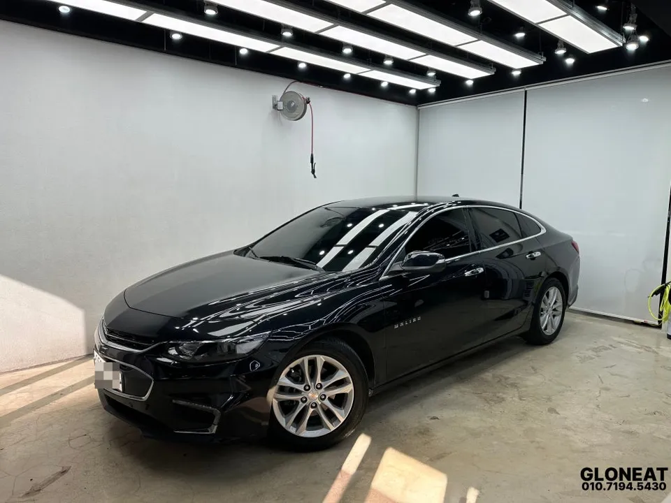 Chevrolet Malibu vinyl wrap installation result