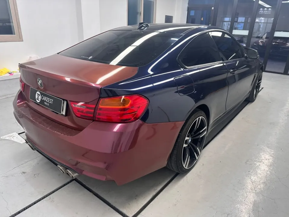BMW 4 Series vinyl wrap - BMW 4 Series Vinyl Wrap Review: Gloss Black Transformation photo 4