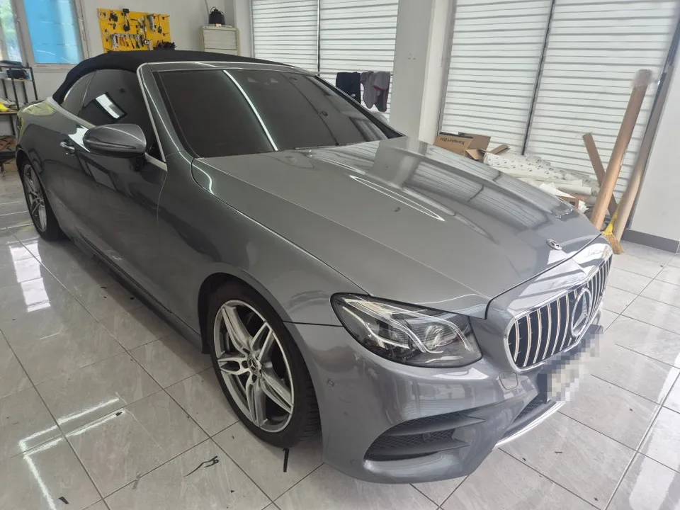 Mercedes-Benz E-Class Cabriolet vinyl wrap - Mercedes-Benz E-Class Cabriolet Vinyl Wrap Review photo 3
