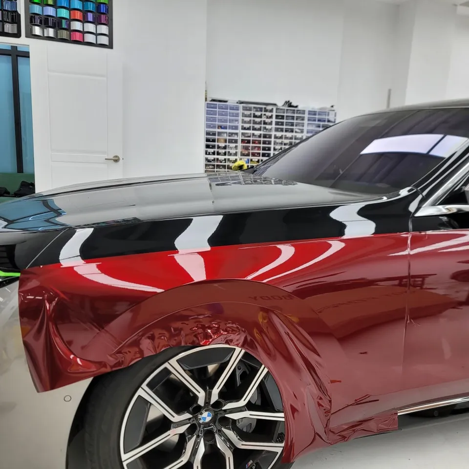 BMW 7 Seriesのカーラッピング事例｜費用目安・仕上がり 施工写真 3-1