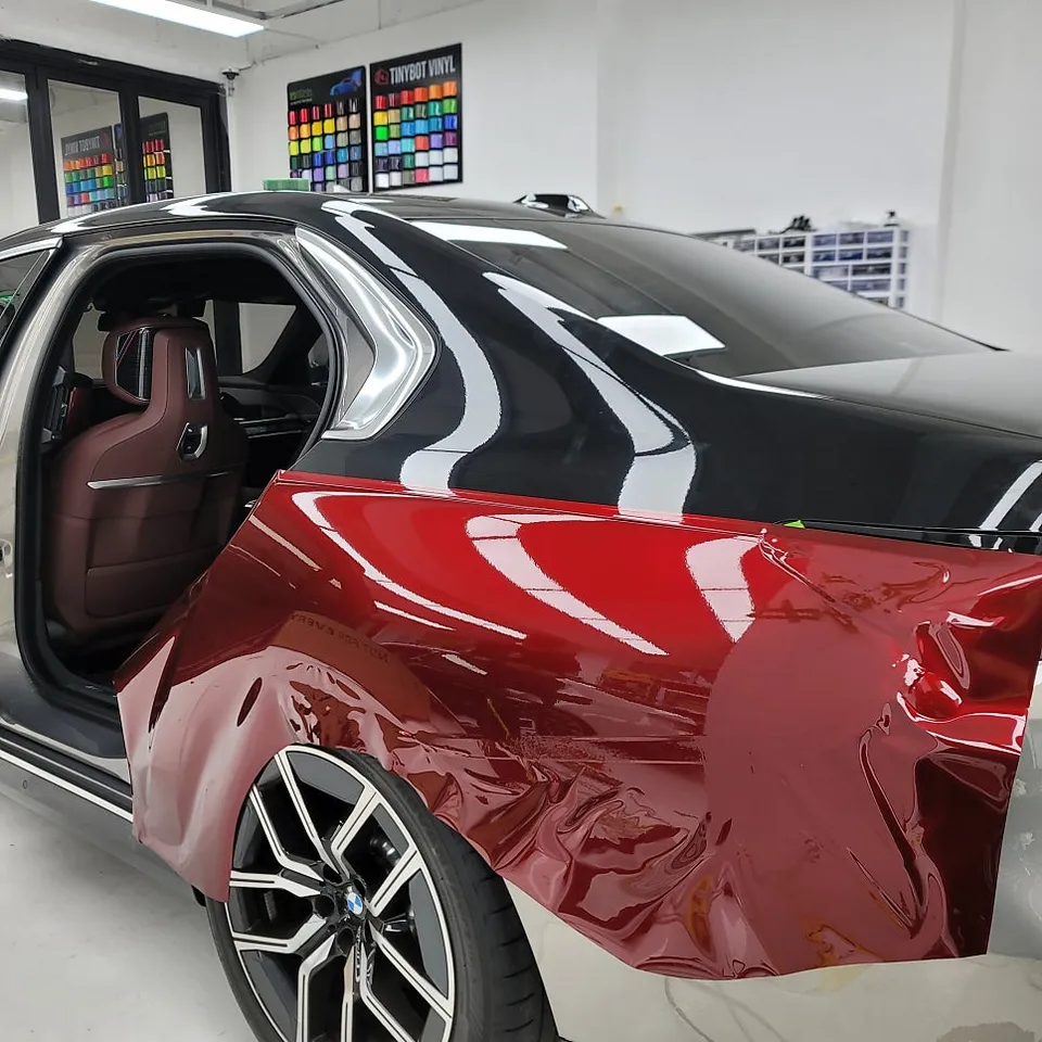 BMW 7 Seriesのカーラッピング事例｜費用目安・仕上がり 施工写真 3-2