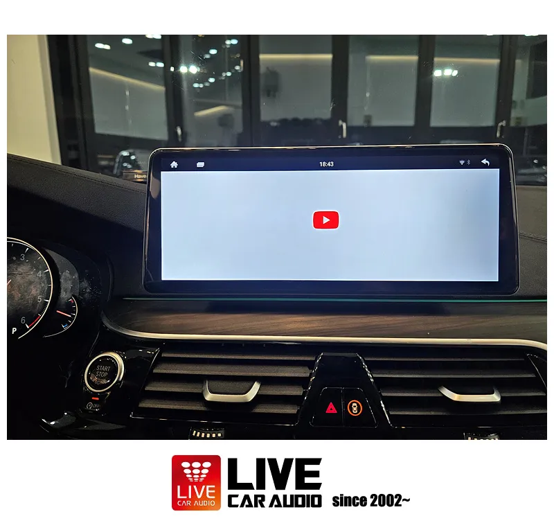 BMW 5 Series G30のAndroid Auto・CarPlay取付事例 施工写真 4-2