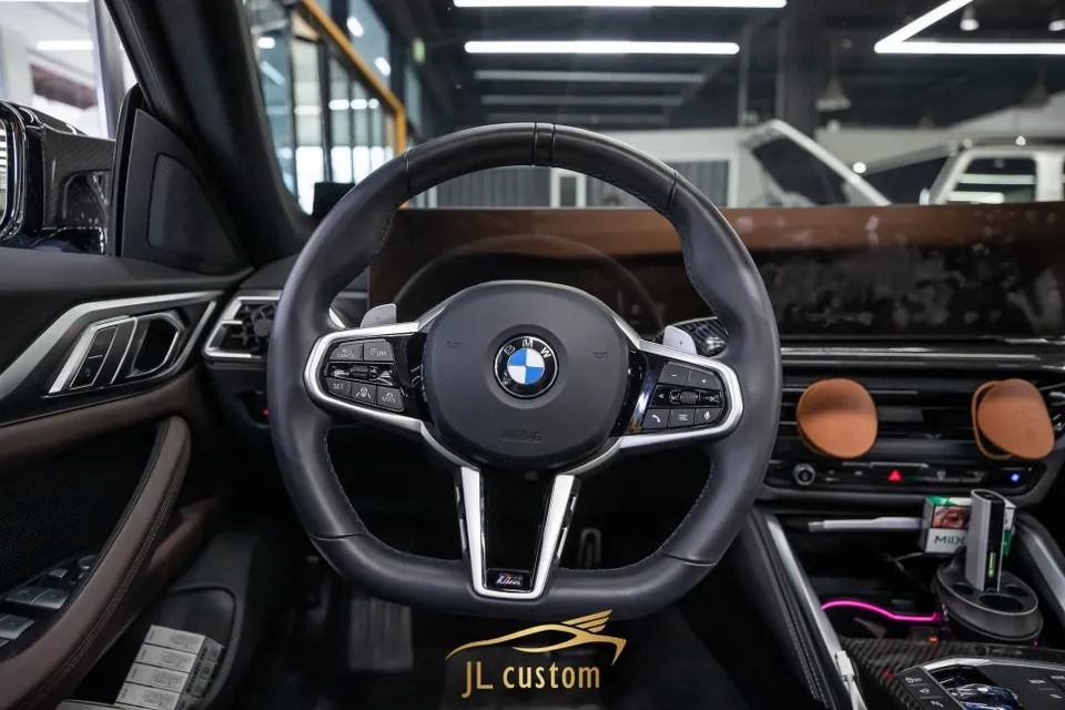 BMW 420i G42 Custom Steering Wheel Upgrade Review photo 2