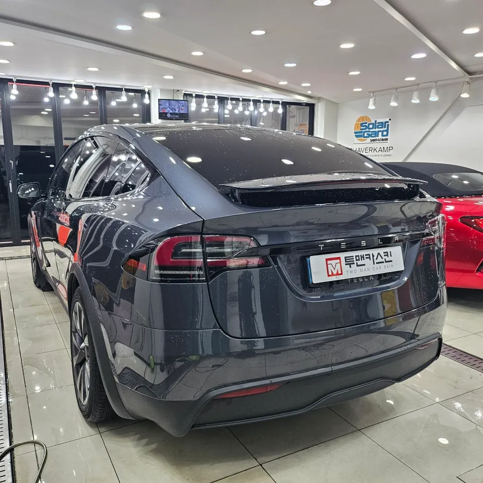 Tesla Model XのPPF施工事例 施工写真 5