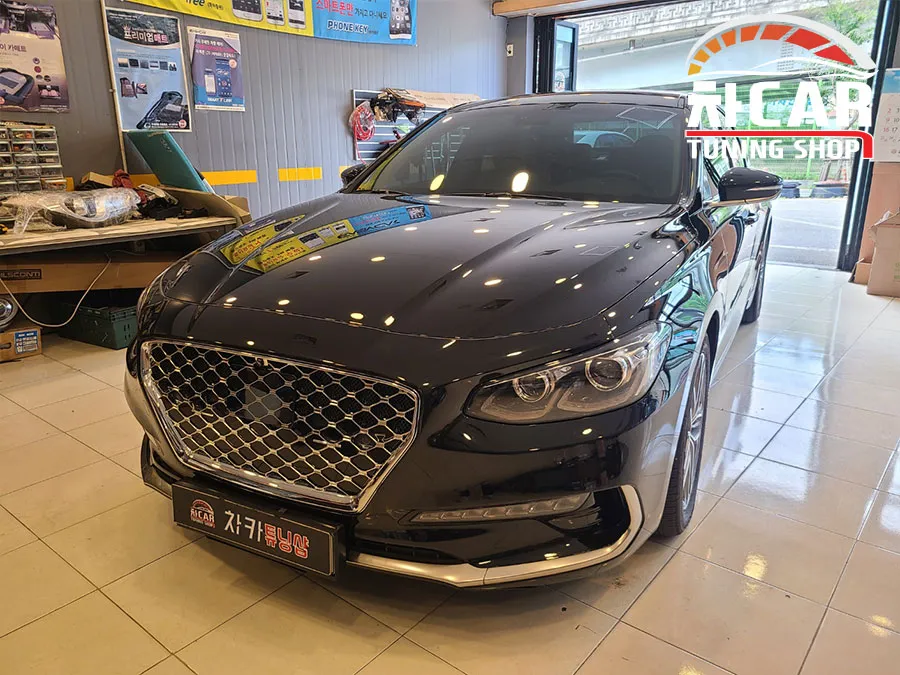 Hyundai Grandeur IG body kit - Hyundai Grandeur IG Body Kit Review: Zephyrus Diamond Grill Upgra photo 4