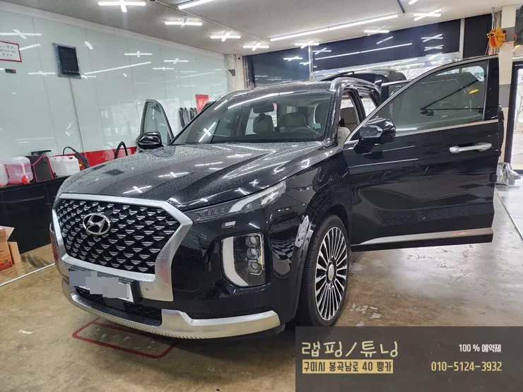Hyundai Palisadeのカーラッピング事例 写真