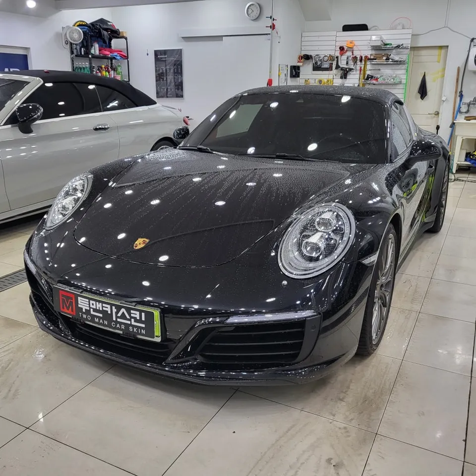 ポルシェ 911 Targaのカーフィルム施工事例｜費用目安・仕上がり 施工写真 5-1