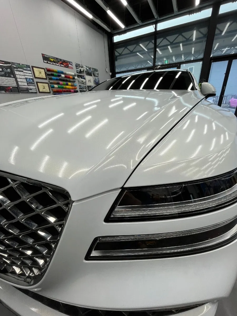 Genesis G80のカーラッピング事例｜費用目安・仕上がり 施工写真 2-3
