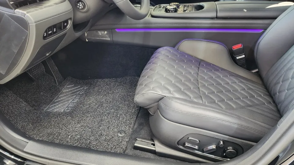 Genesis G90 seat ventilation installation result