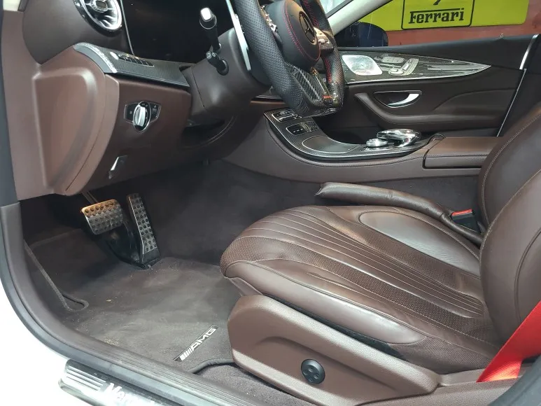 Mercedes-Benz CLS interior customization - Mercedes-Benz CLS Interior Dyeing Review — Bordeaux Red Accent Transformation photo 4