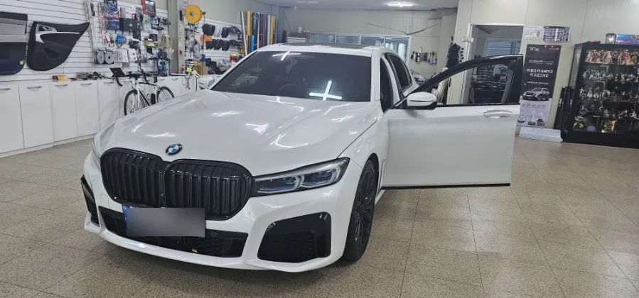 BMW 7 Series G11 ambient lighting installation result