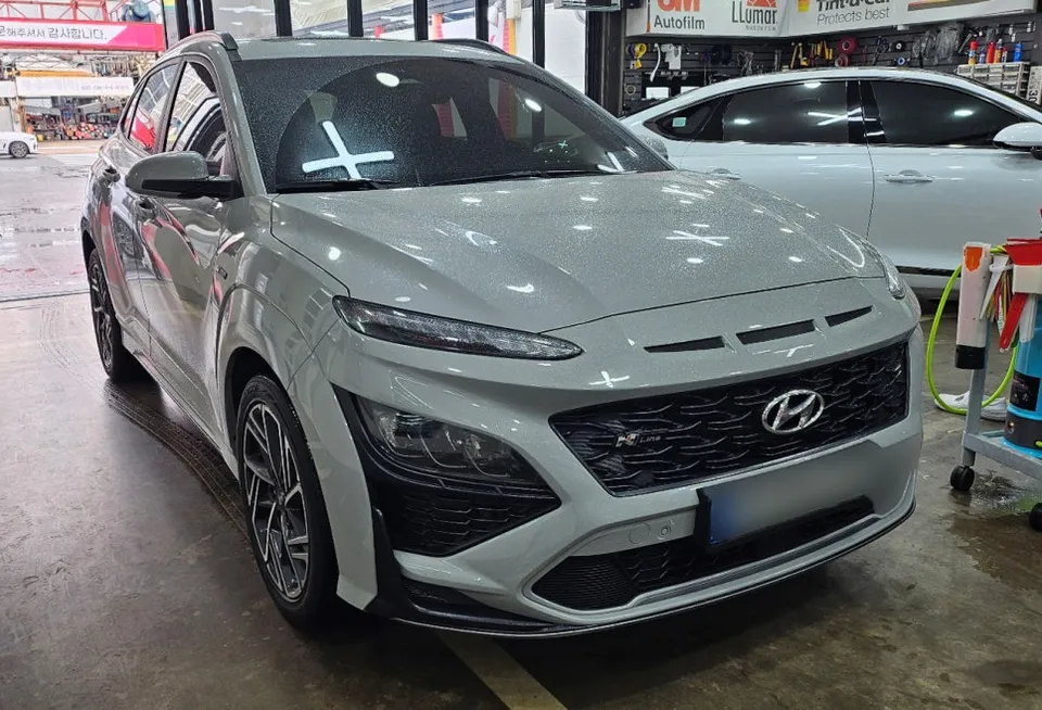 Hyundai Elantraのカーフィルム施工事例｜費用目安・仕上がり 施工写真 4
