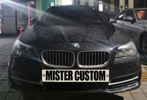 BMW 5 Series F10のAndroid Auto・CarPlay取付事例 写真