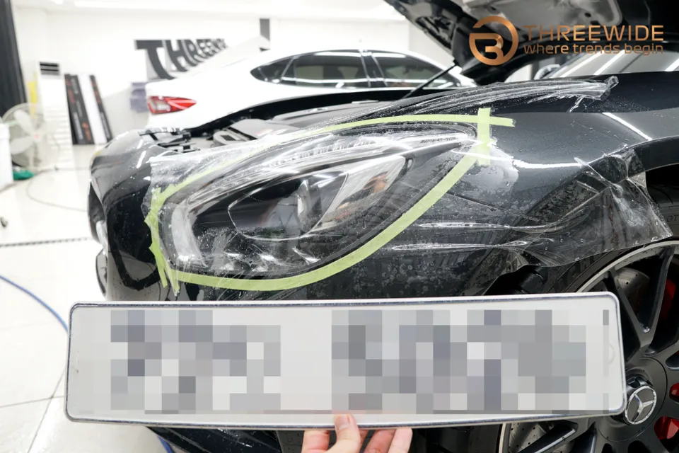 Mercedes-Benz AMG GT PPF施工事例|費用目安・仕上がり 施工写真 2-1