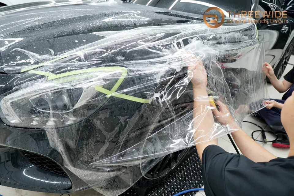 Mercedes-Benz AMG GT PPF施工事例|費用目安・仕上がり 施工写真 2-2