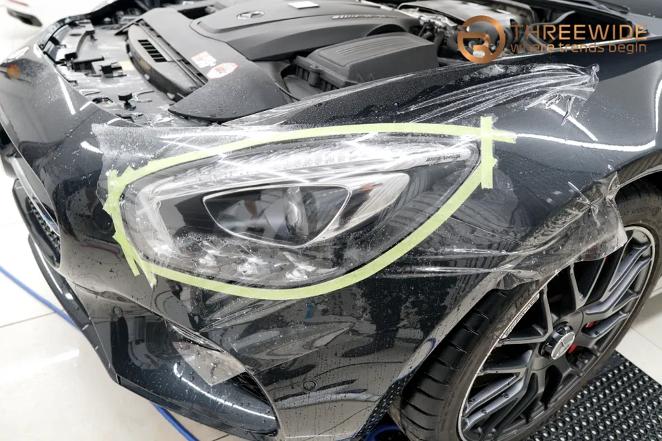 Mercedes-Benz AMG GT PPF施工事例|費用目安・仕上がり 施工写真 3-2