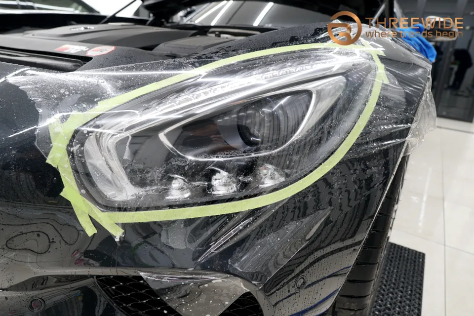 Mercedes-Benz AMG GT PPF施工事例|費用目安・仕上がり 施工写真 1-3