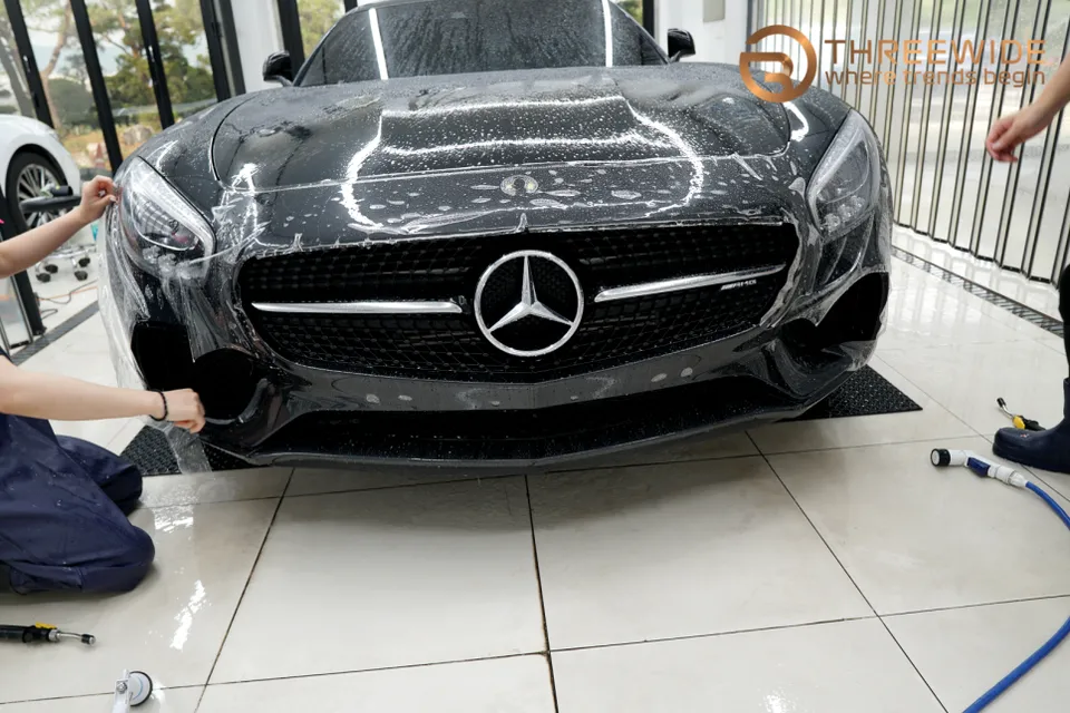 Mercedes-Benz AMG GT PPF施工事例|費用目安・仕上がり 施工写真 2-3