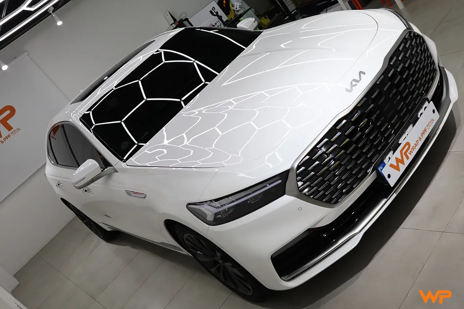 Kia K900 ppf - Kia K900 Black PPF Roof Wrap Review — Deep Gloss & Self-Healing photo 3