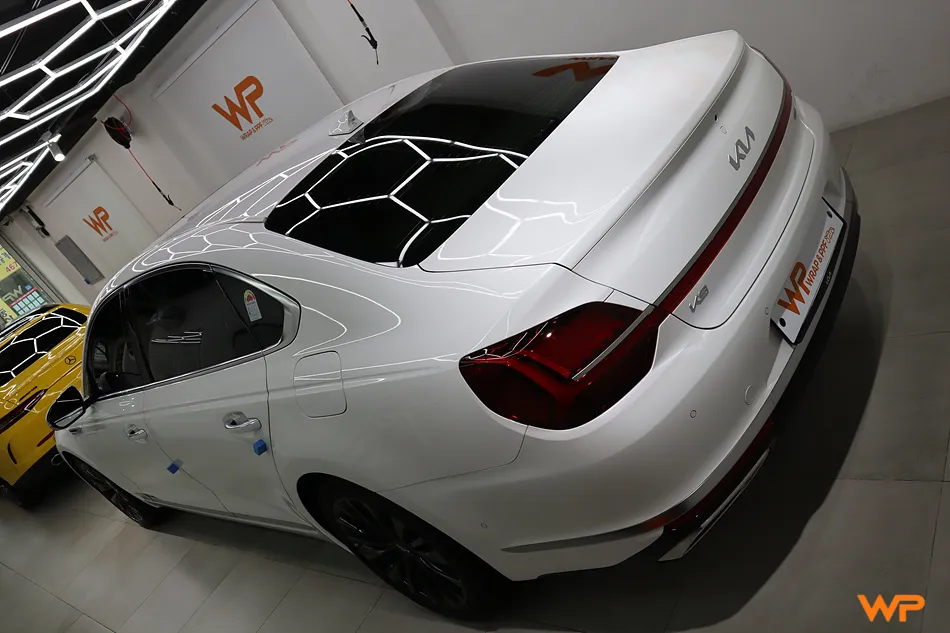 Kia K900 ppf - Kia K900 Black PPF Roof Wrap Review — Deep Gloss & Self-Healing photo 5