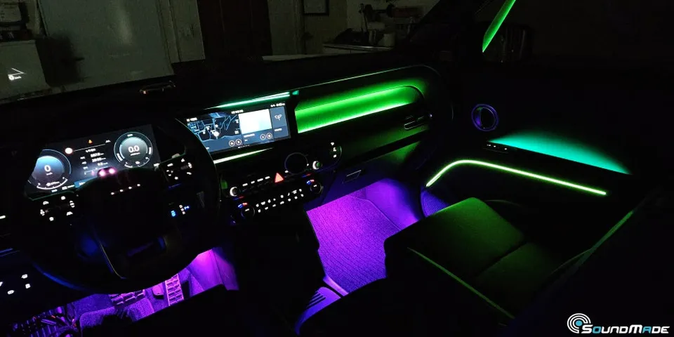Hyundai Palisade LX3 ambient lighting - Hyundai Palisade LX3 Ambient Lighting Installation Review — Cost photo 3