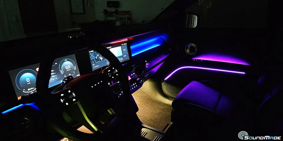 Hyundai Palisade LX3 ambient lighting - Hyundai Palisade LX3 Ambient Lighting Installation Review — Cost photo 6